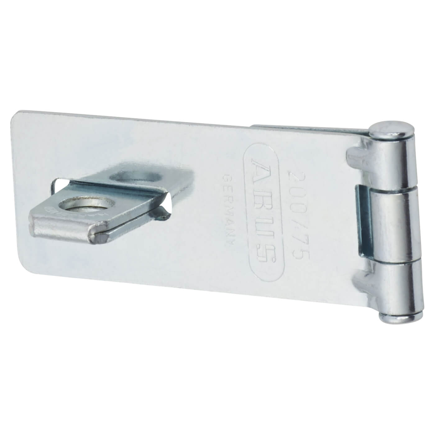 200 Traditional Hasp & Staple - 72 x 29mm - Zinc Plated - view 2