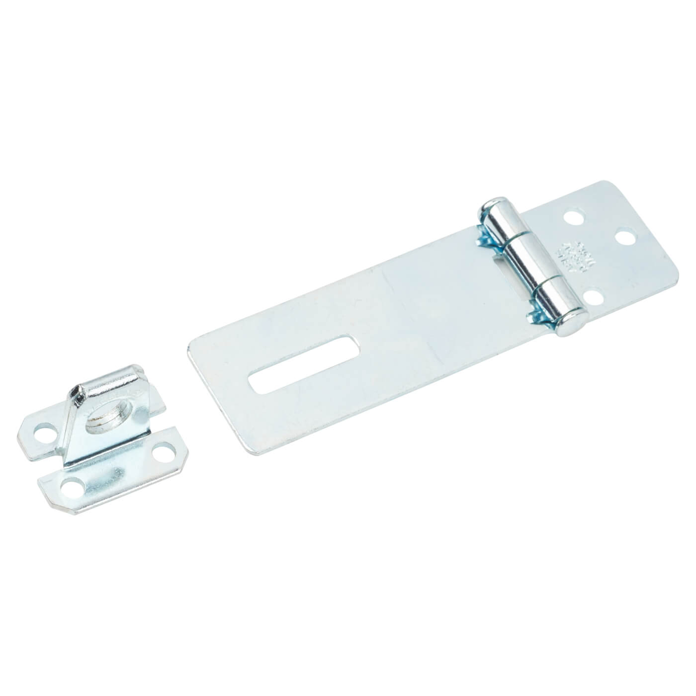 200 Traditional Hasp & Staple - 72 x 29mm - Zinc Plated - view 3