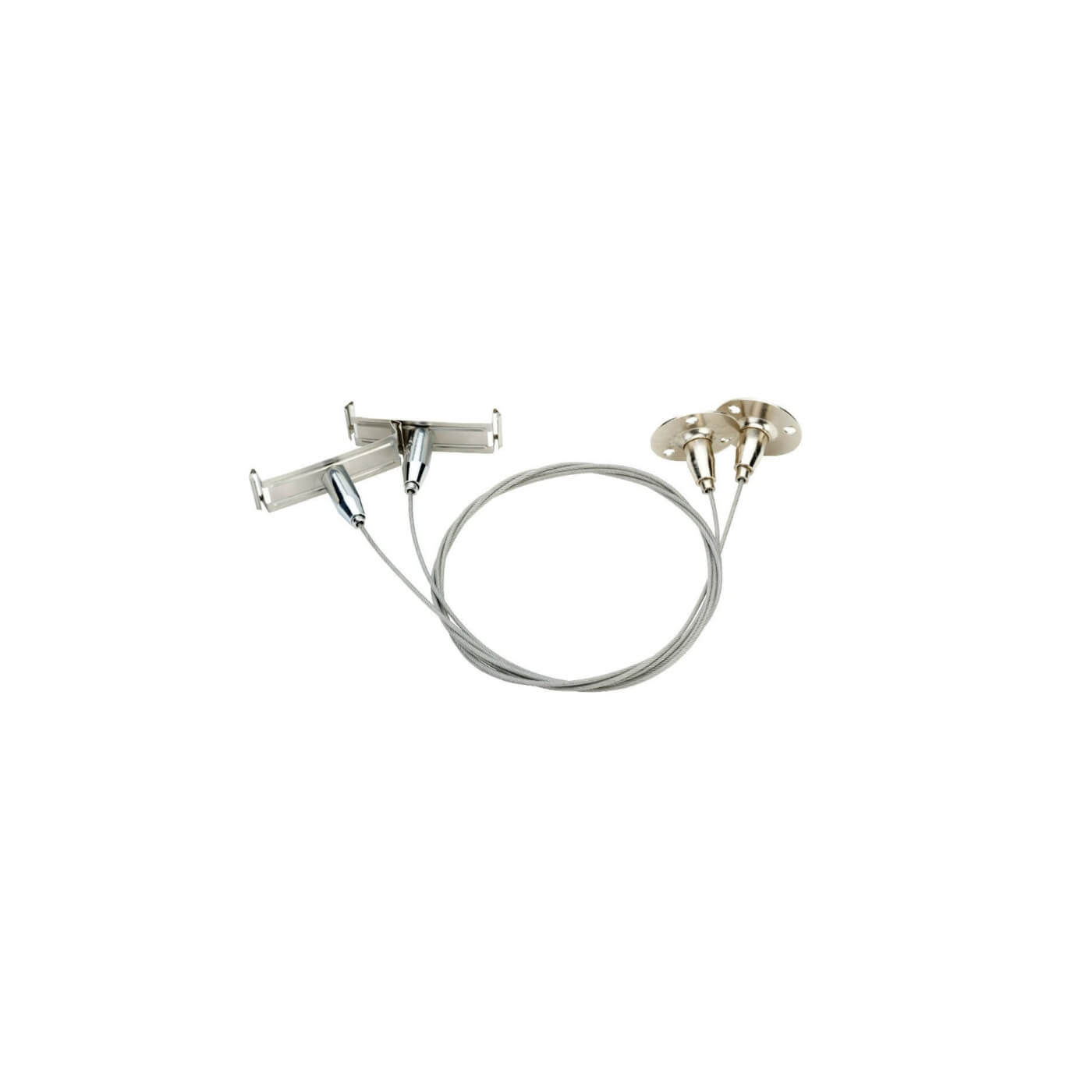 Forum Culina Reno LED Under Cabinet Batten Suspension Kit - 1000mm - Chrome - view 4