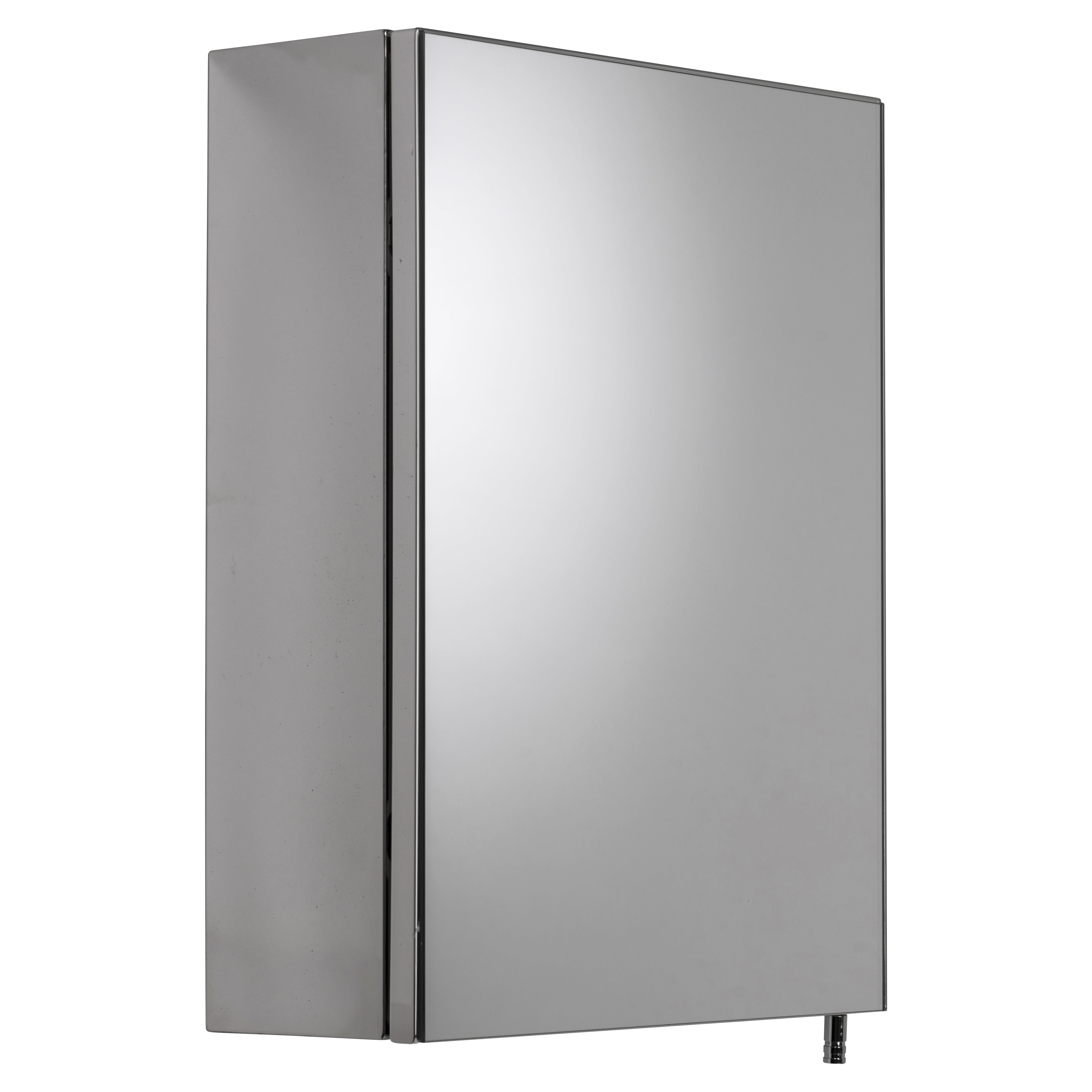 Avon Stainless Steel Bathroom Cabinet - Single Door - 400 x 300 x 120mm - view 3