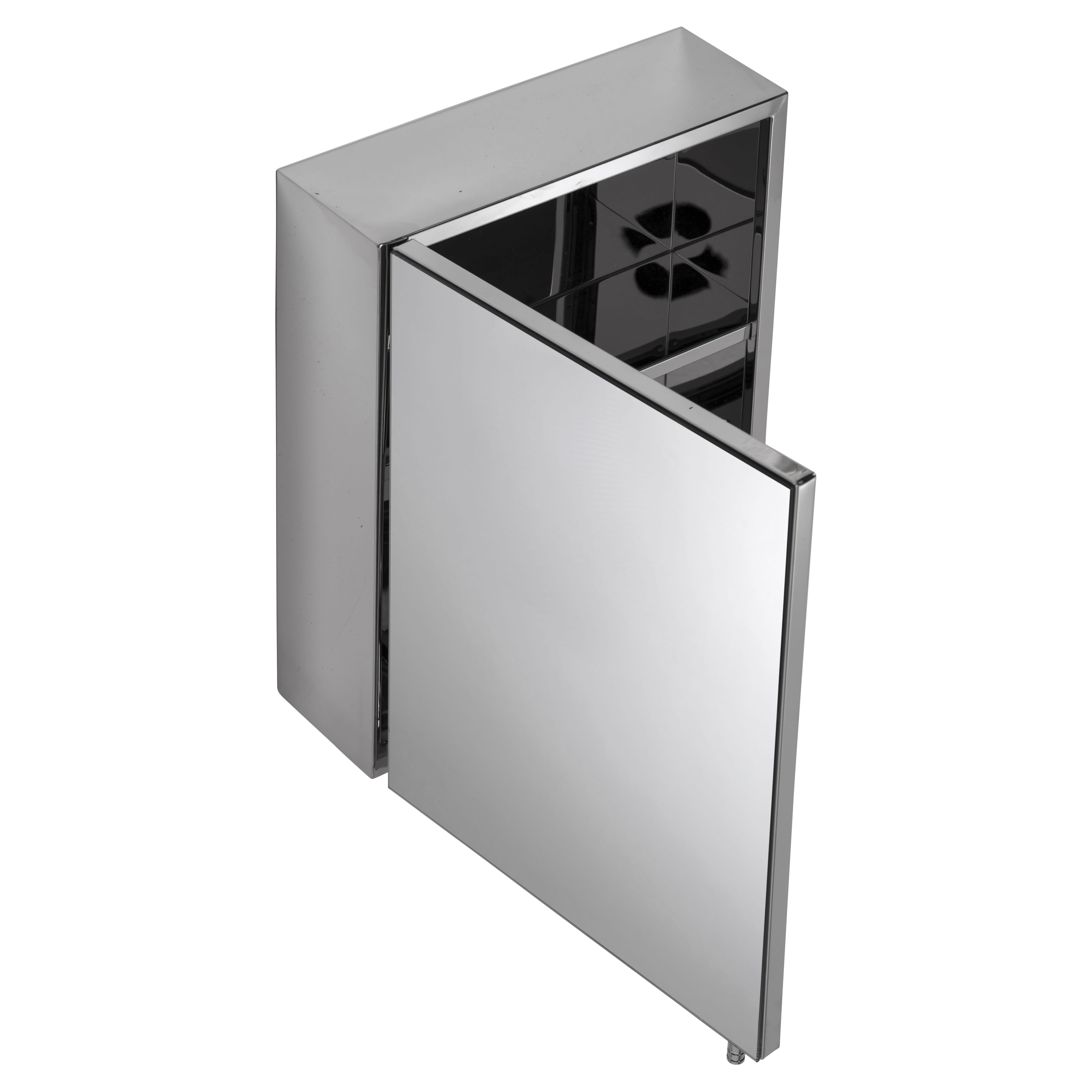 Avon Stainless Steel Bathroom Cabinet - Single Door - 400 x 300 x 120mm - view 7