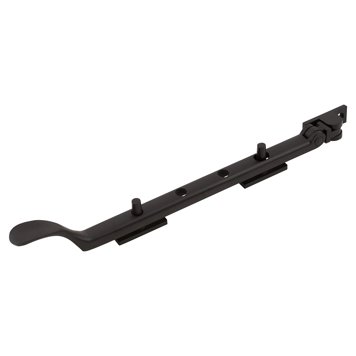 Victorian Casement Window Stay - 10"/264mm Length - Matt Bronze - view 2