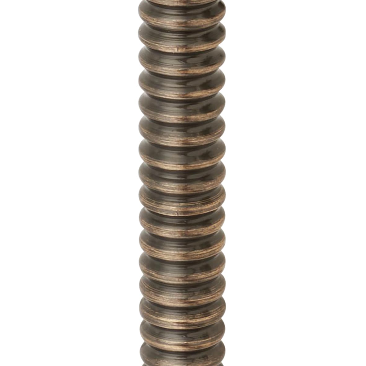 Iris Reeded Locking Mortice & Hook Plate Window Fastener - Reversible - Antique Brass - view 4