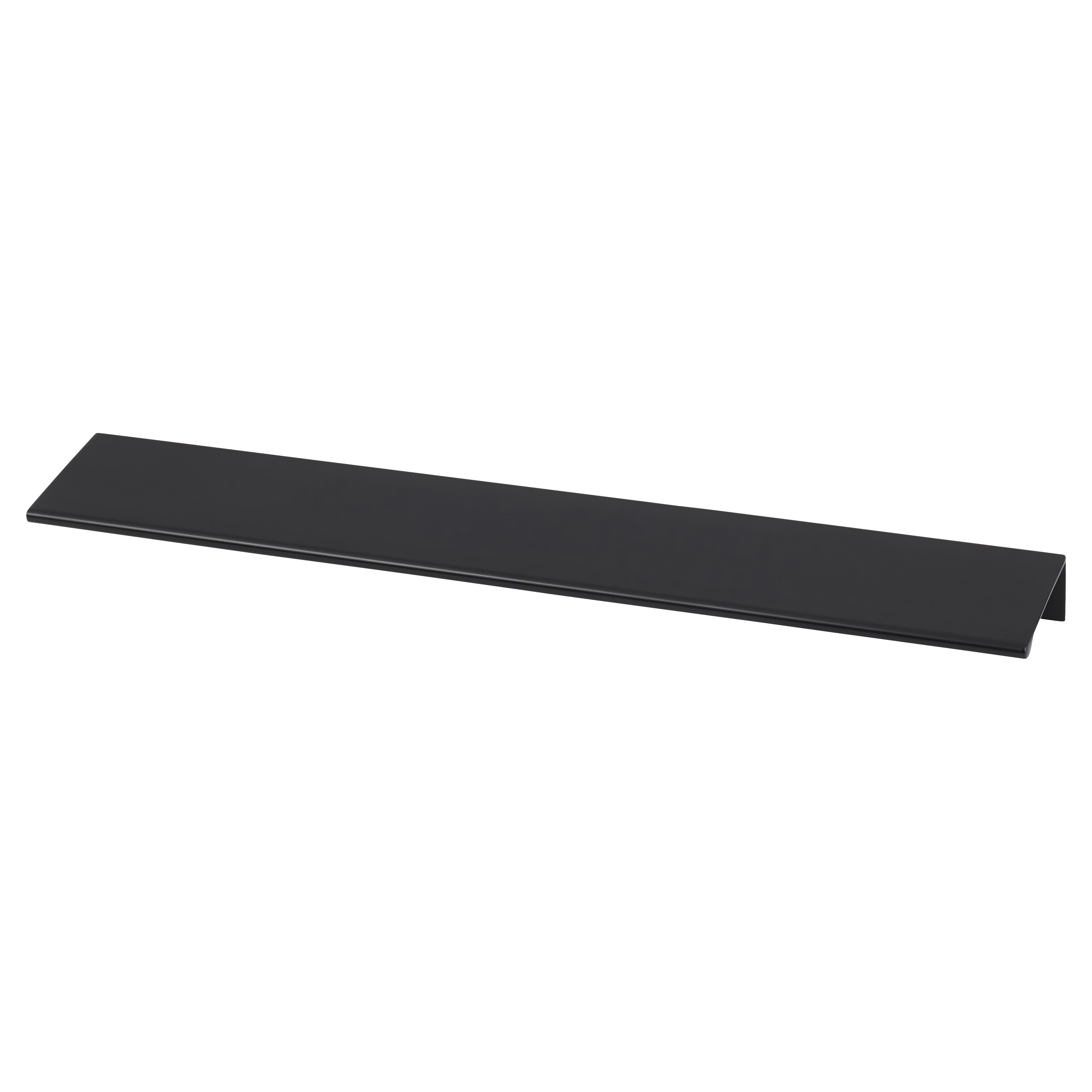 Serva Lipped Edge Cabinet Pull Handle - 320mm Centres - Black - view 2