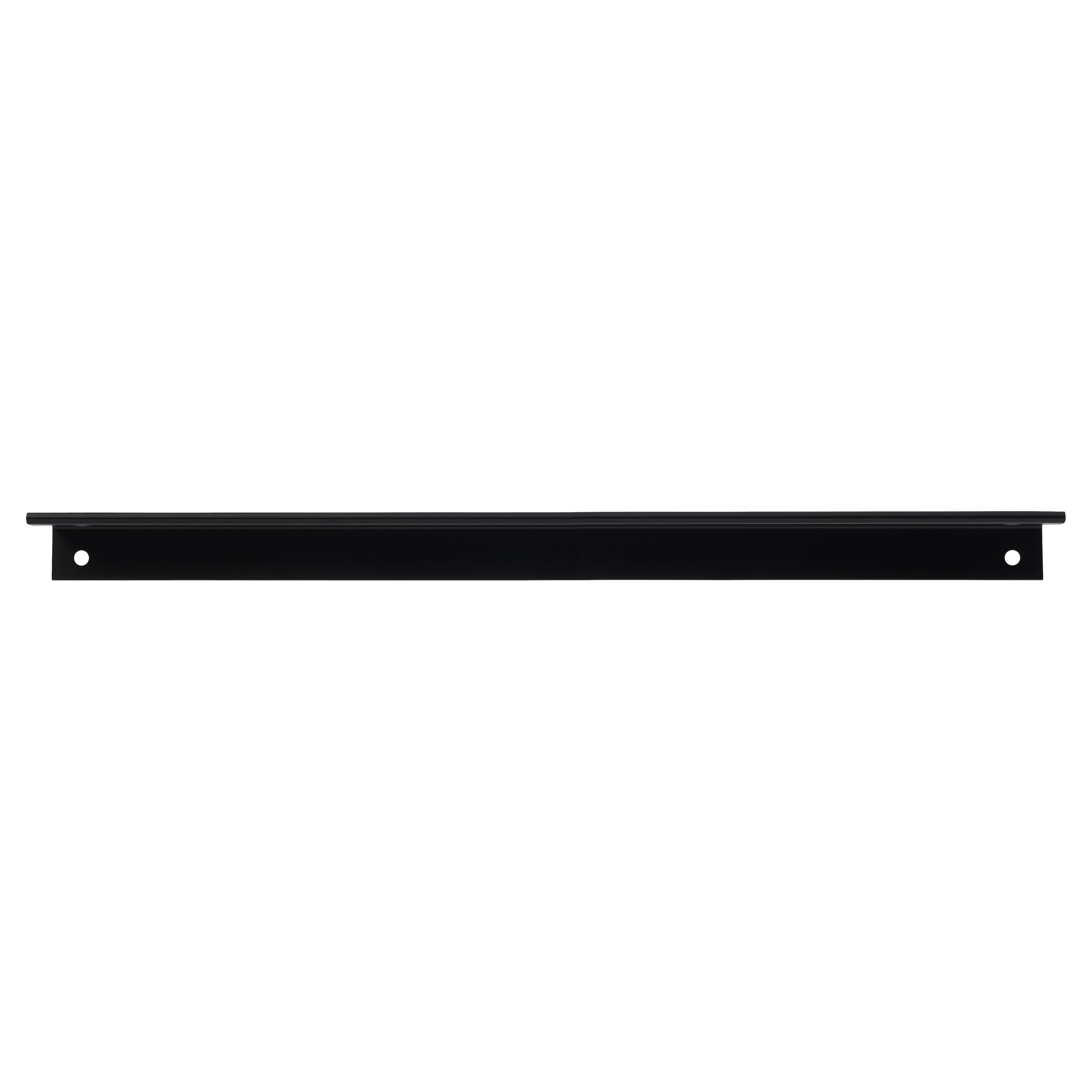 Serva Lipped Edge Cabinet Pull Handle - 320mm Centres - Black - view 3