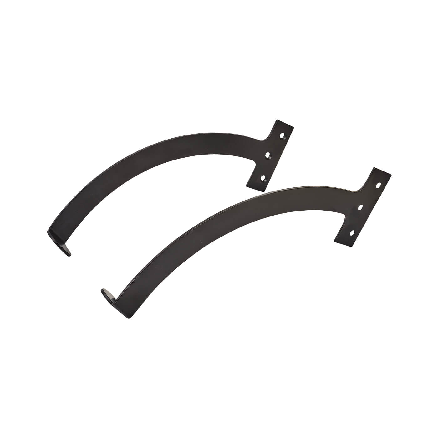 Iron Quadrant Arm Fanlight Stay - 250mm Length - Black - Pair - view 2