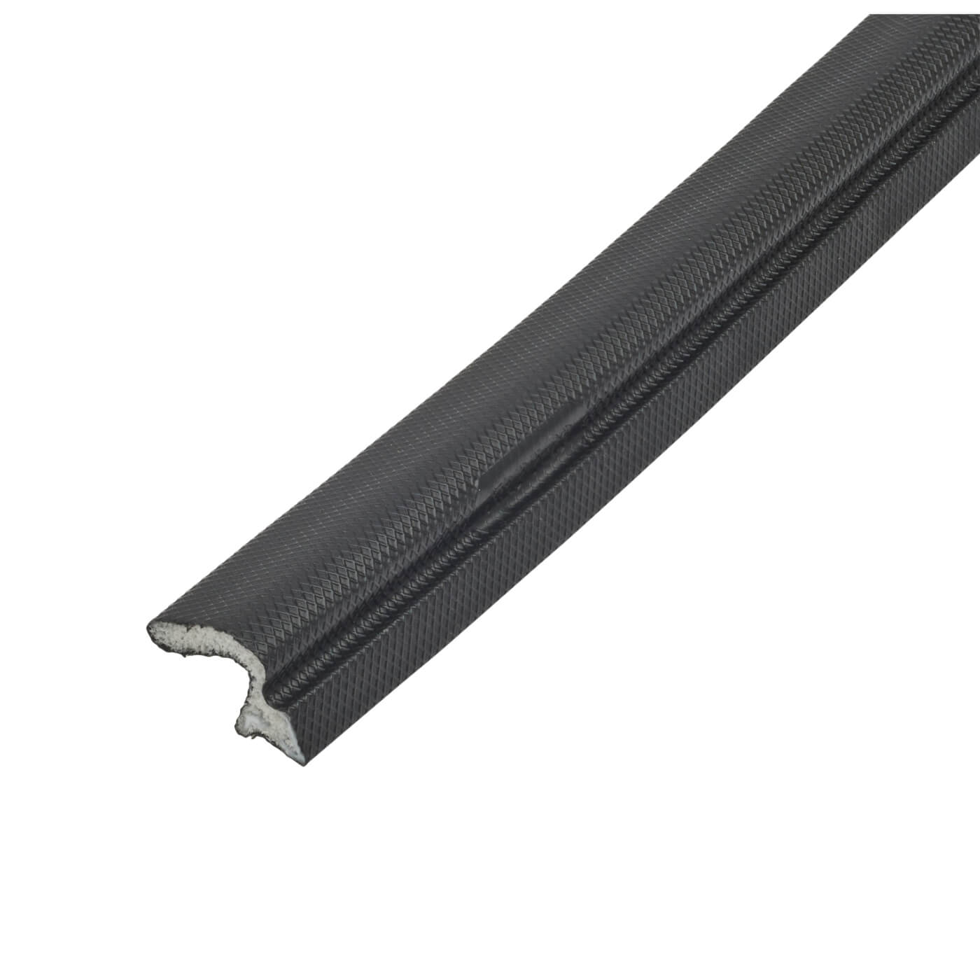 Q-Lon 9257 Universal uPVC Door Replacement Seal - 25m Length - Black - view 2