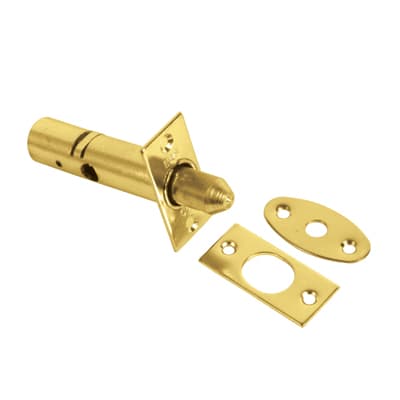 Contract Rack Bolt - Brass - Pack of 5 - view 2