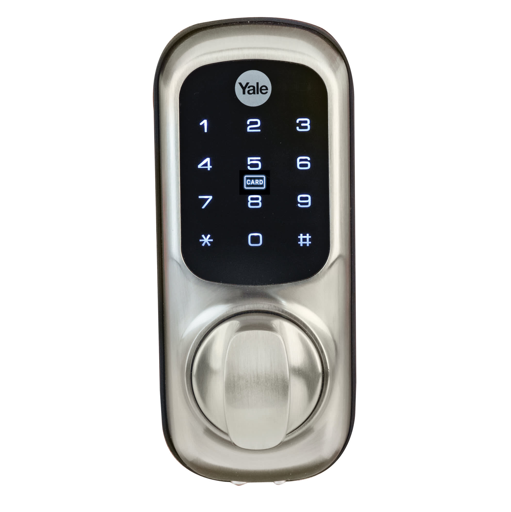 Keyless Connected Ready Smart Lock - No Module - Satin Nickel - YD-01-CON-NOMOD-SN - view 2