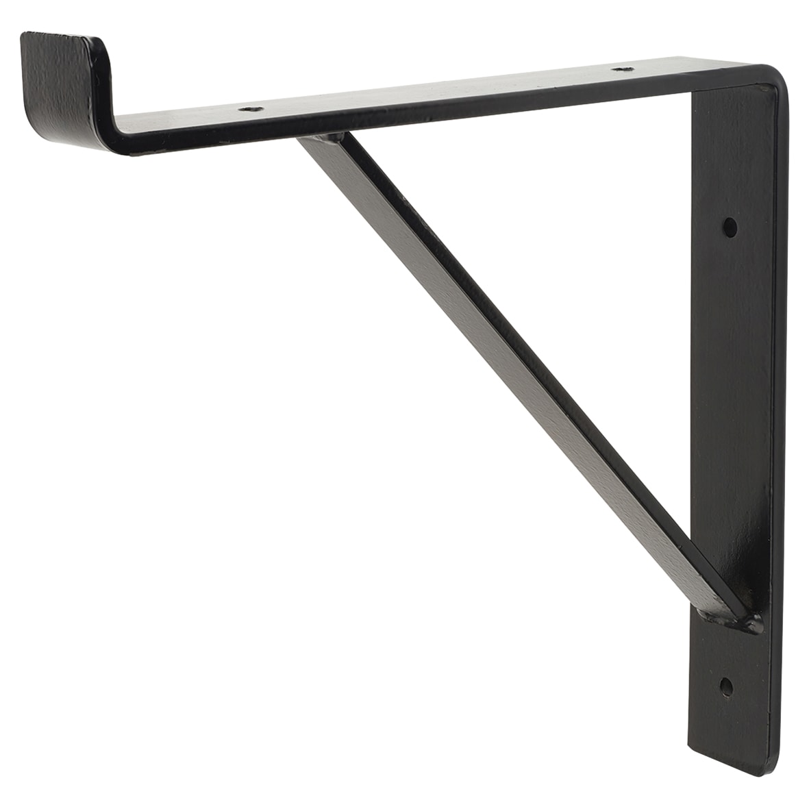 Steel Scaffold Board Shelf Bracket - Type 1 - 236 x 234 x 40mm - Black Powder Coated Iron - view 2