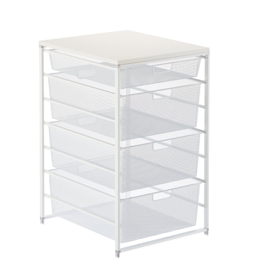 Top Track System - Click In Shallow Mesh Basket for Gliding Frame - 327 x 527 x 85mm - White - view 2