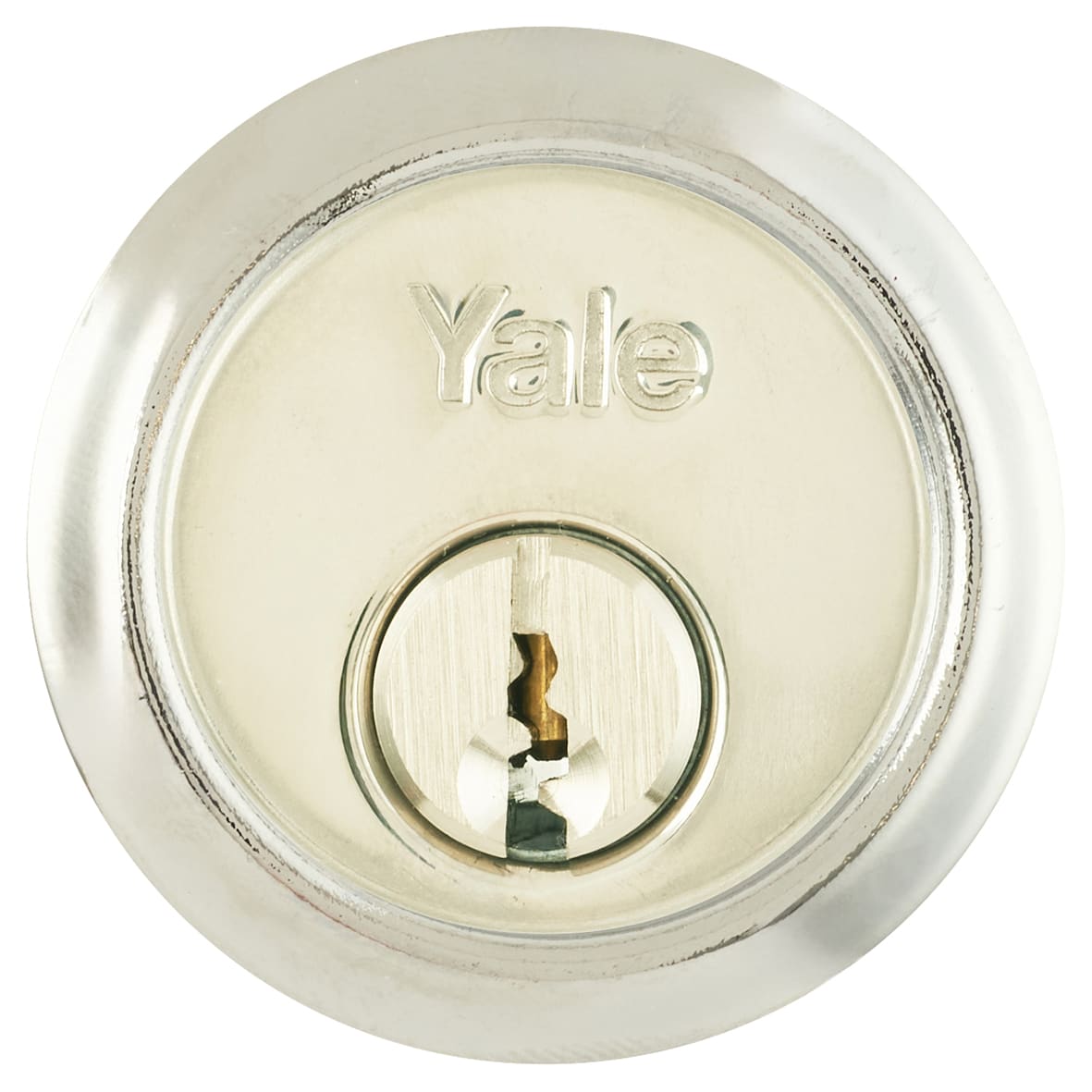 1109 Replacement Rim Cylinder - Satin Chrome - Keyed to Differ - view 4