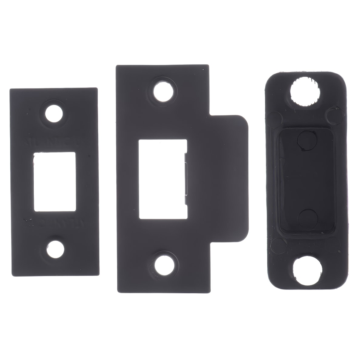 Tubular Latch - 63mm Case - 45mm Backset - Square - Matt Black - view 2