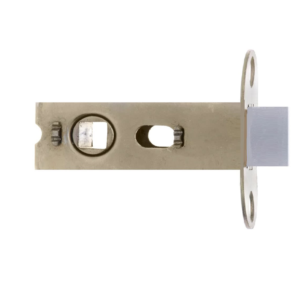 Tubular Latch - 63mm Case - 45mm Backset - Square - Matt Black - view 3