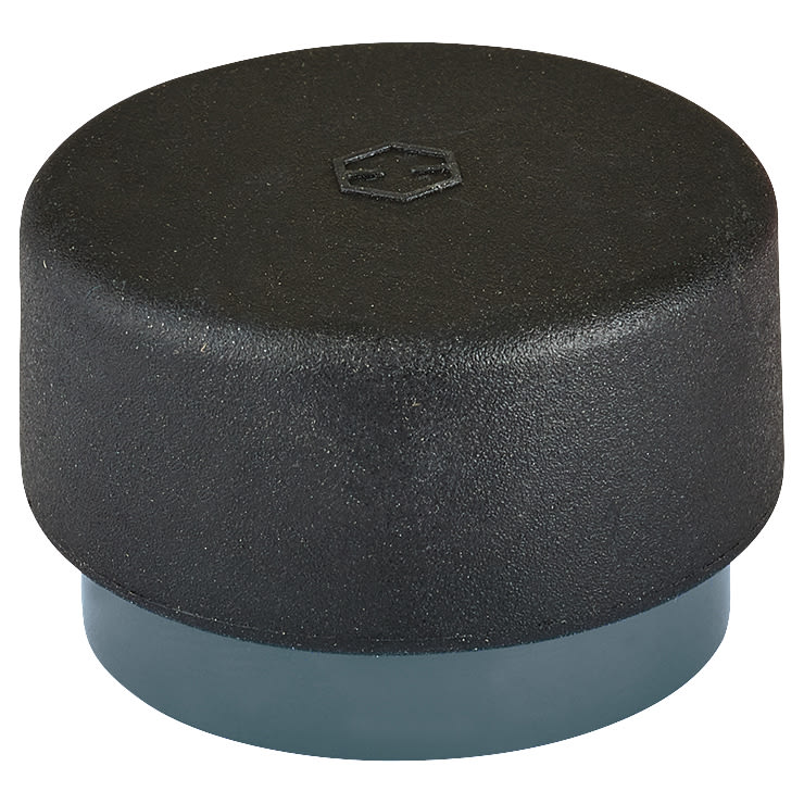Nylon Floor/Wall Mounted Door Stop - 32 x 20mm - Anthracite Grey - view 2