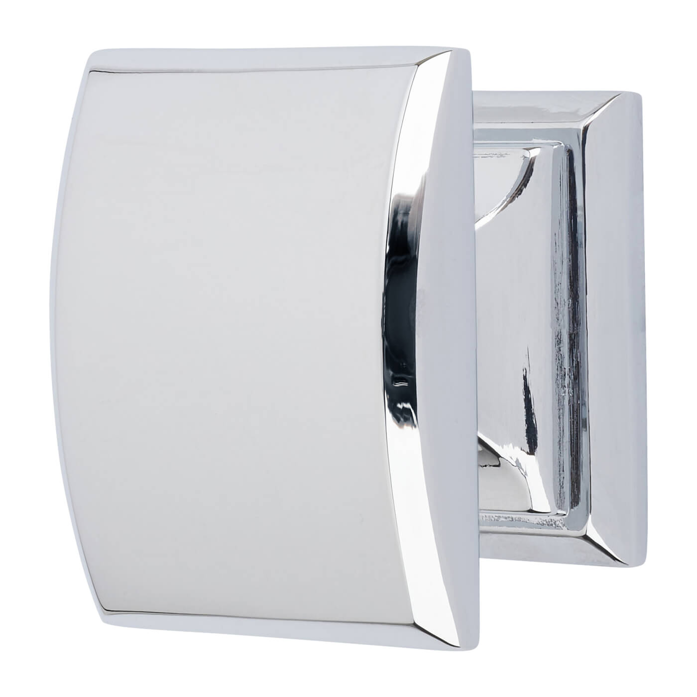 Egar Rectangular Cabinet Knob - 32 x 26mm - Polished Chrome - view 2