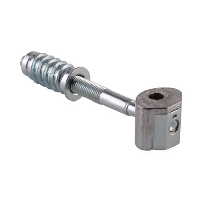 500 Stair Handrail to Half Newel Post Connector - 8 x 90mm - view 2