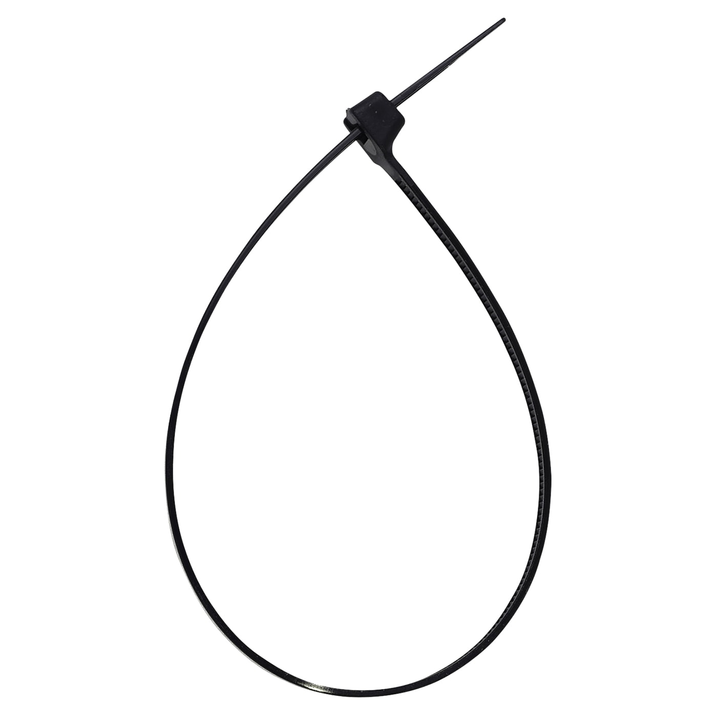 Cable Tie - 4.8 x 365/370mm - Black - Pack of 100 - view 2