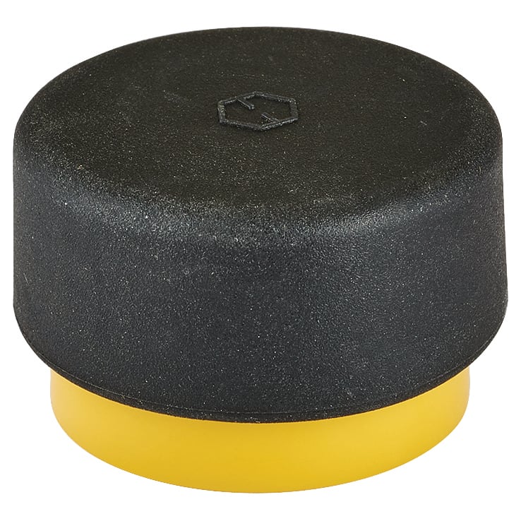 Nylon Floor/Wall Mounted Door Stop - 32 x 20mm - Golden Yellow - view 2