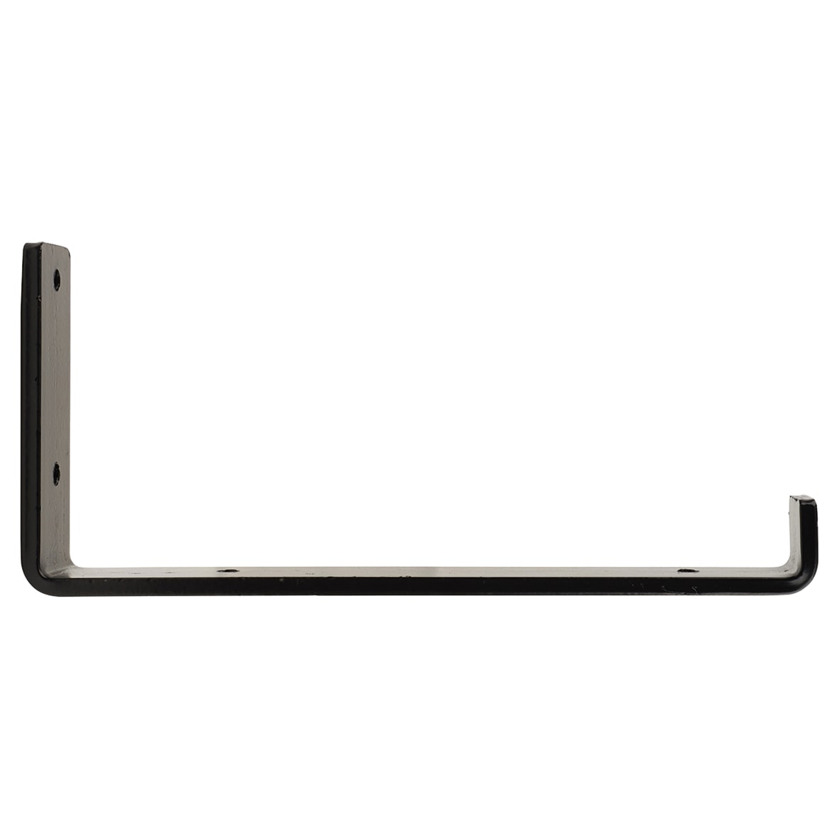 Steel Scaffold Board Shelf Bracket - Type 2 - 245 x 108 x 40mm - Black Powder Coated Iron - view 3