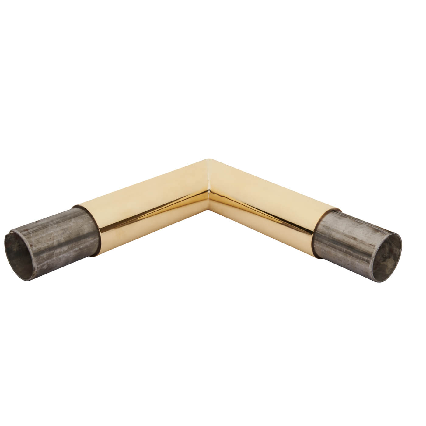 51mm Solid Brass 90° Mitred Elbow - Polished - view 2