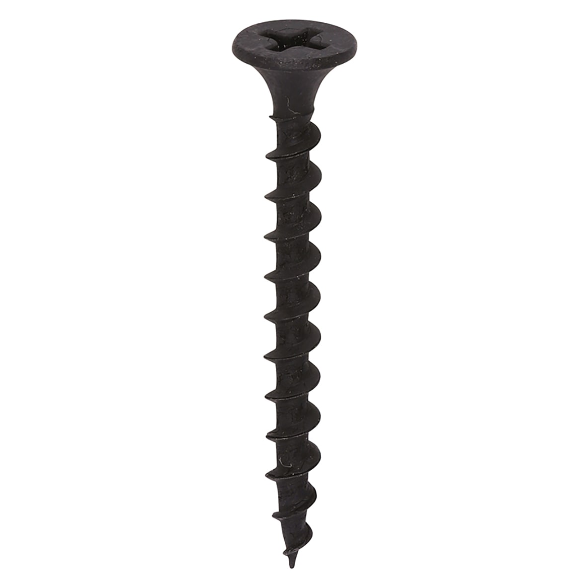 Coarse Thread Bugle Head Drywall Screws - 3.5 x 38mm - Dark Grey Phosphate - Pack of 1000 - view 2