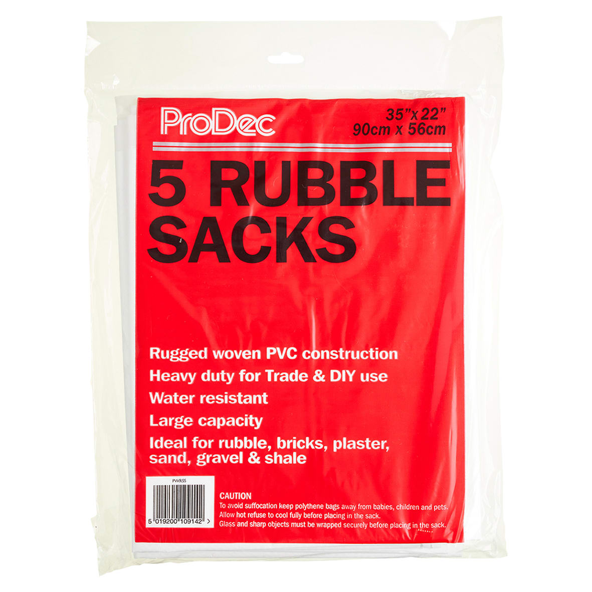 Woven Rubble Sacks - Pack of 5 - view 2