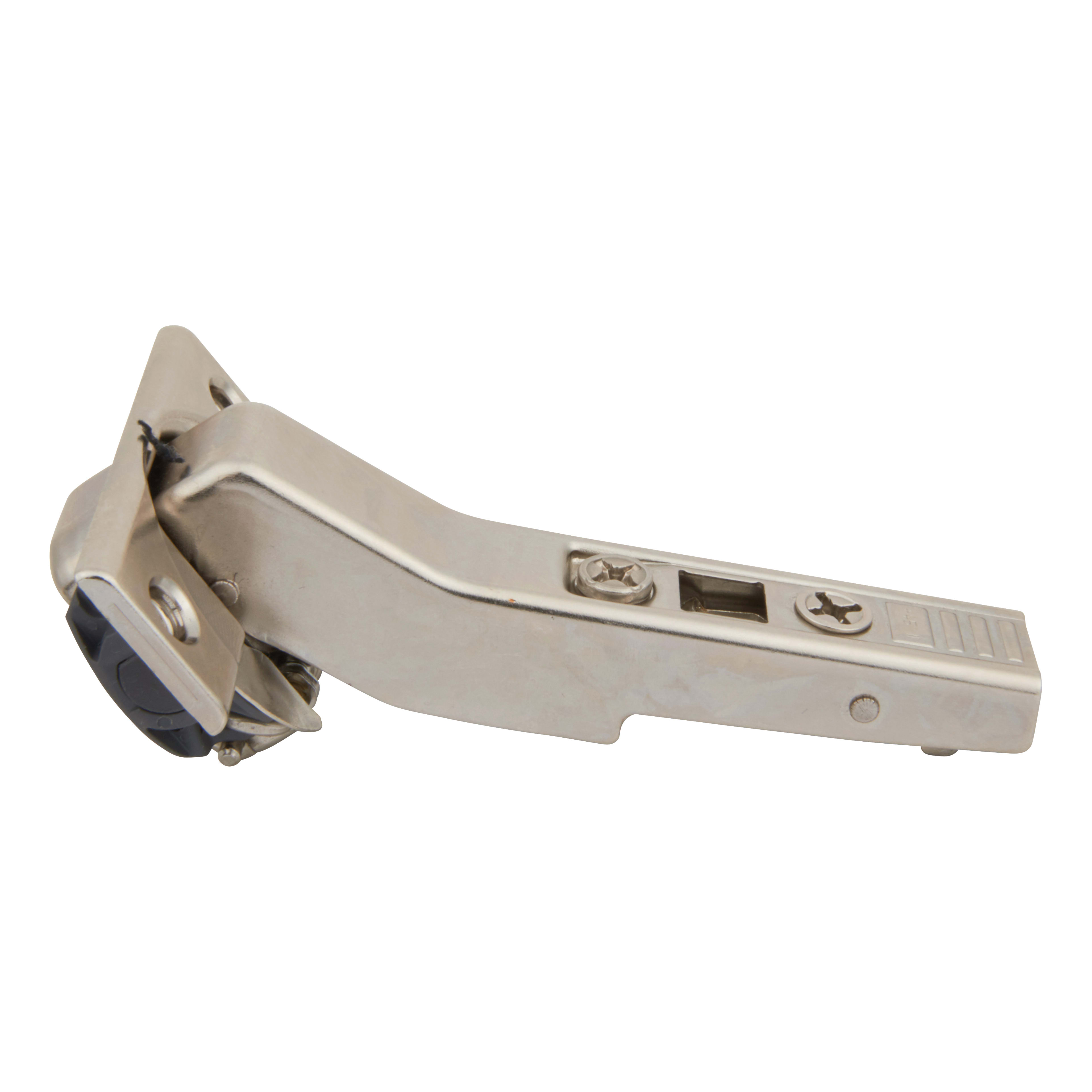 CLIP Top Soft Close Cabinet Hinge - +45° - Overlay - Zinc Plated - Pair - view 4