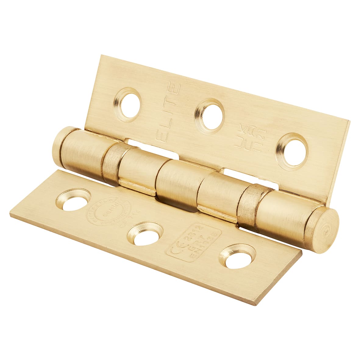 Satin Brass Lines 3 Lever Sashlock Door Handles Pack - Nova Range - view 10