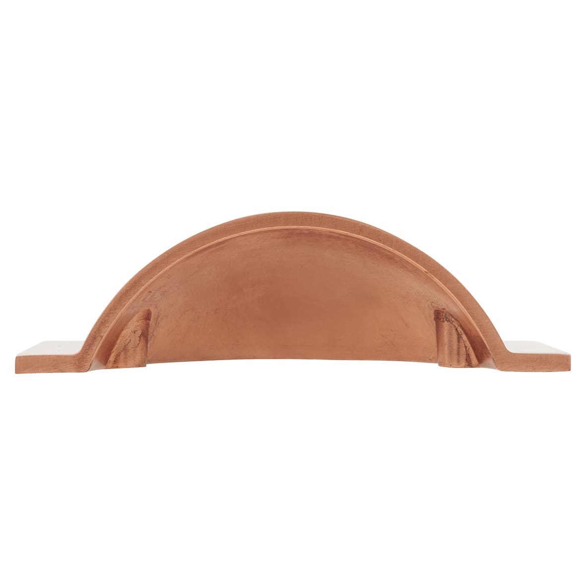 Crofts & Assinder Monmouth Square Cabinet Cup Handle - 64mm Centres - Brushed Copper - view 3