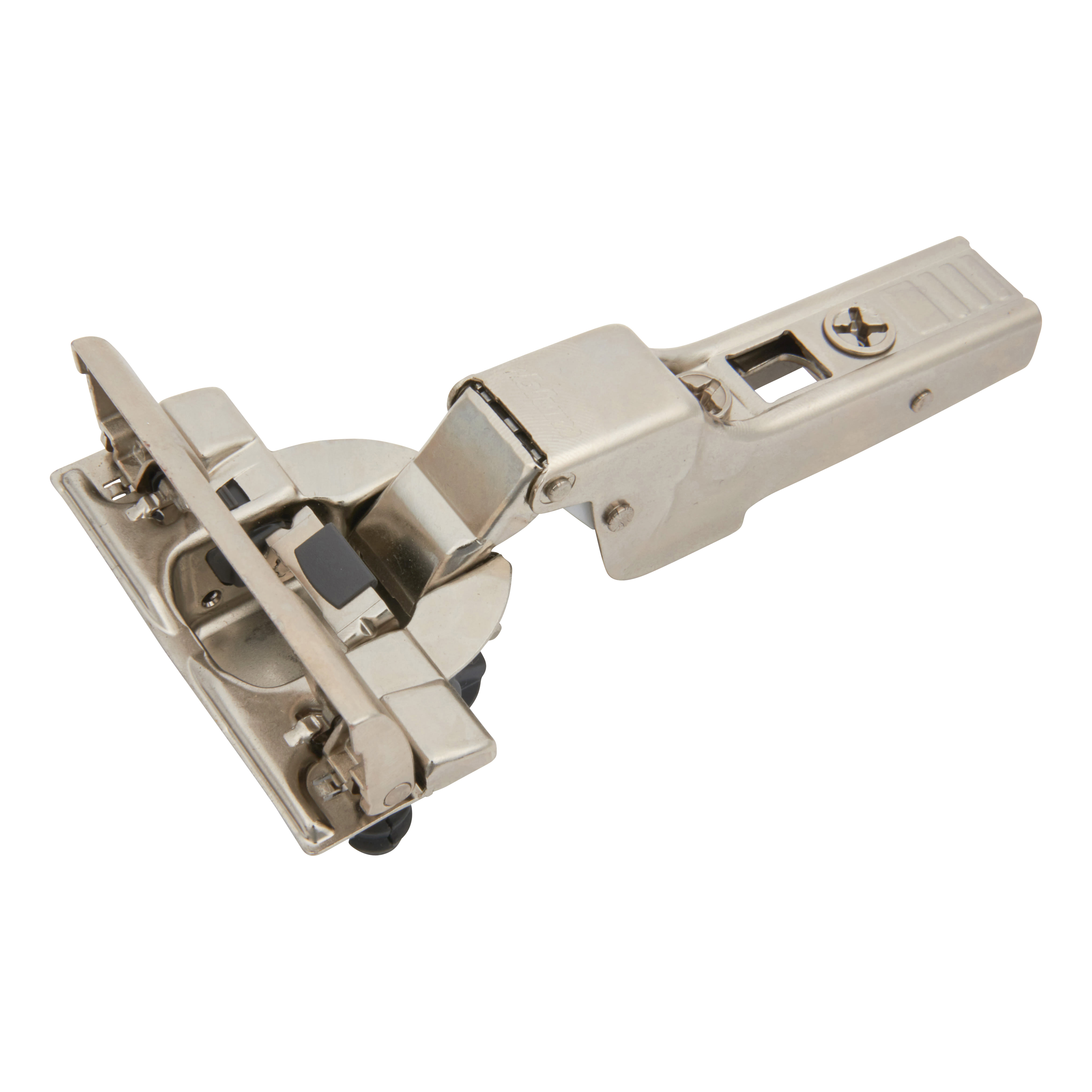 CLIP Top INSERTA Soft Close Cabinet Hinge - 110° - Half Overlay - Zinc Plated - Pair - view 3