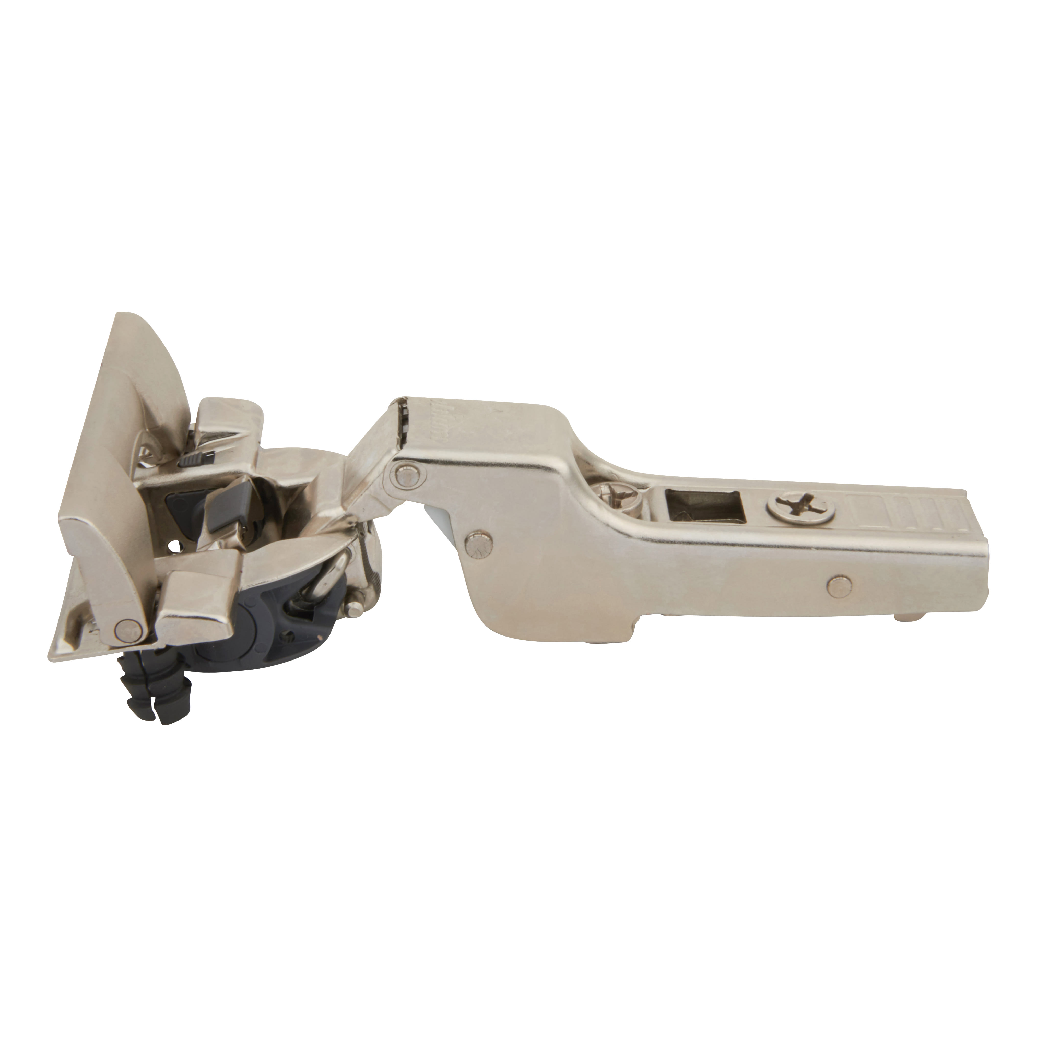 CLIP Top INSERTA Soft Close Cabinet Hinge - 110° - Half Overlay - Zinc Plated - Pair - view 4