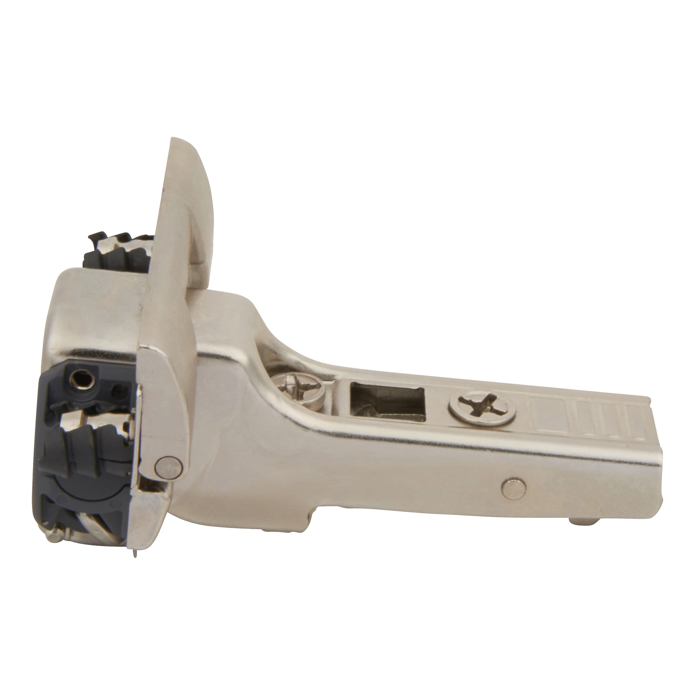 CLIP Top INSERTA Soft Close Cabinet Hinge - 110° - Half Overlay - Zinc Plated - Pair - view 6