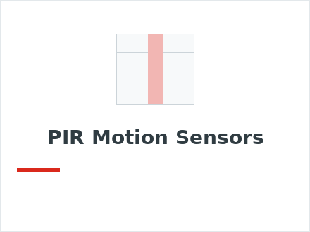 PIR Motion Sensors