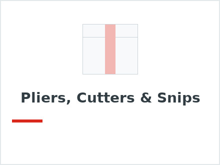 Pliers, Cutters & Snips