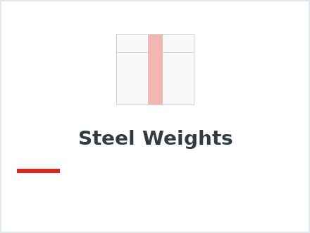 Steel Weights