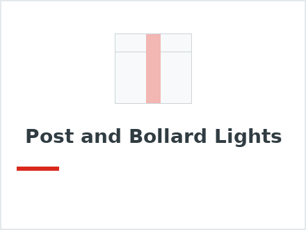 Post and Bollard Lights