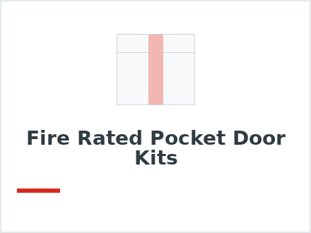 Fire Rated Pocket Door Kits