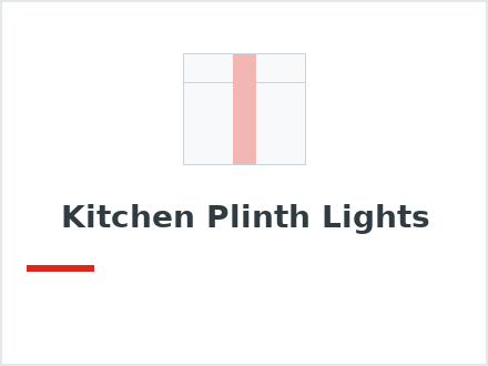 Kitchen Plinth Lights