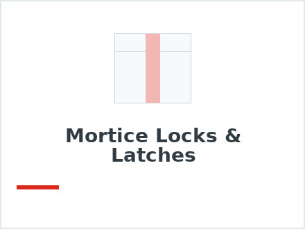 Mortice Locks & Latches