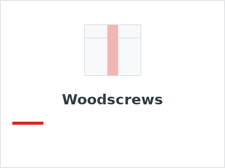 Woodscrews