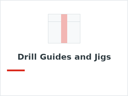 Drill Guides and Jigs