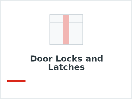 Door Locks and Latches