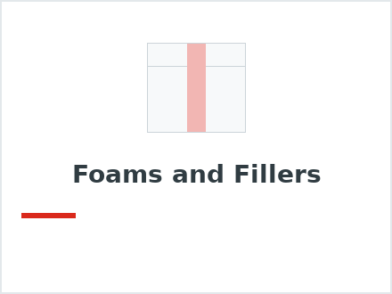 Foams and Fillers