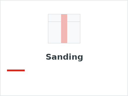 Sanding