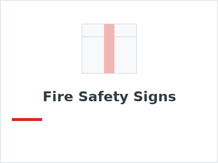Fire Safety Signs