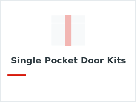 Single Pocket Door Kits