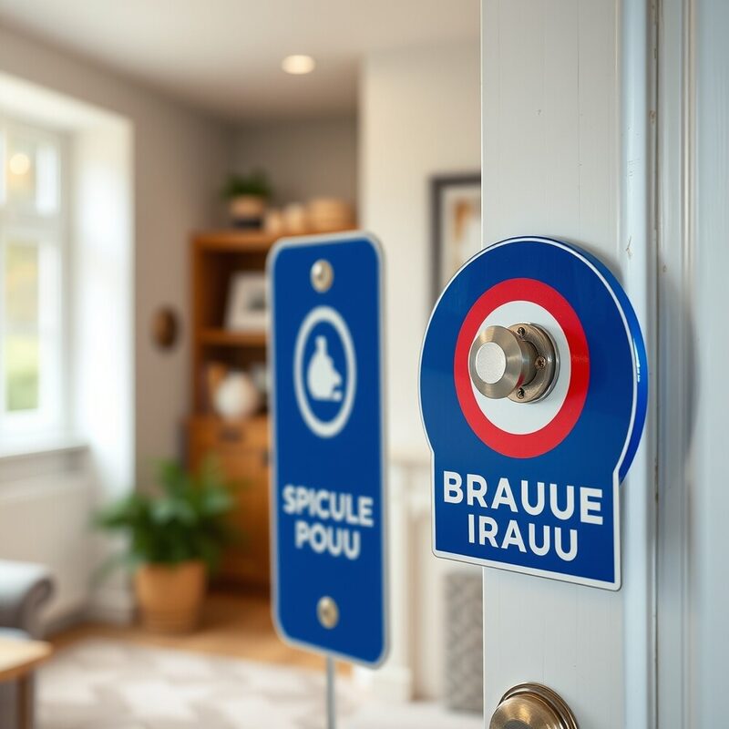 Blue Mandatory Signs