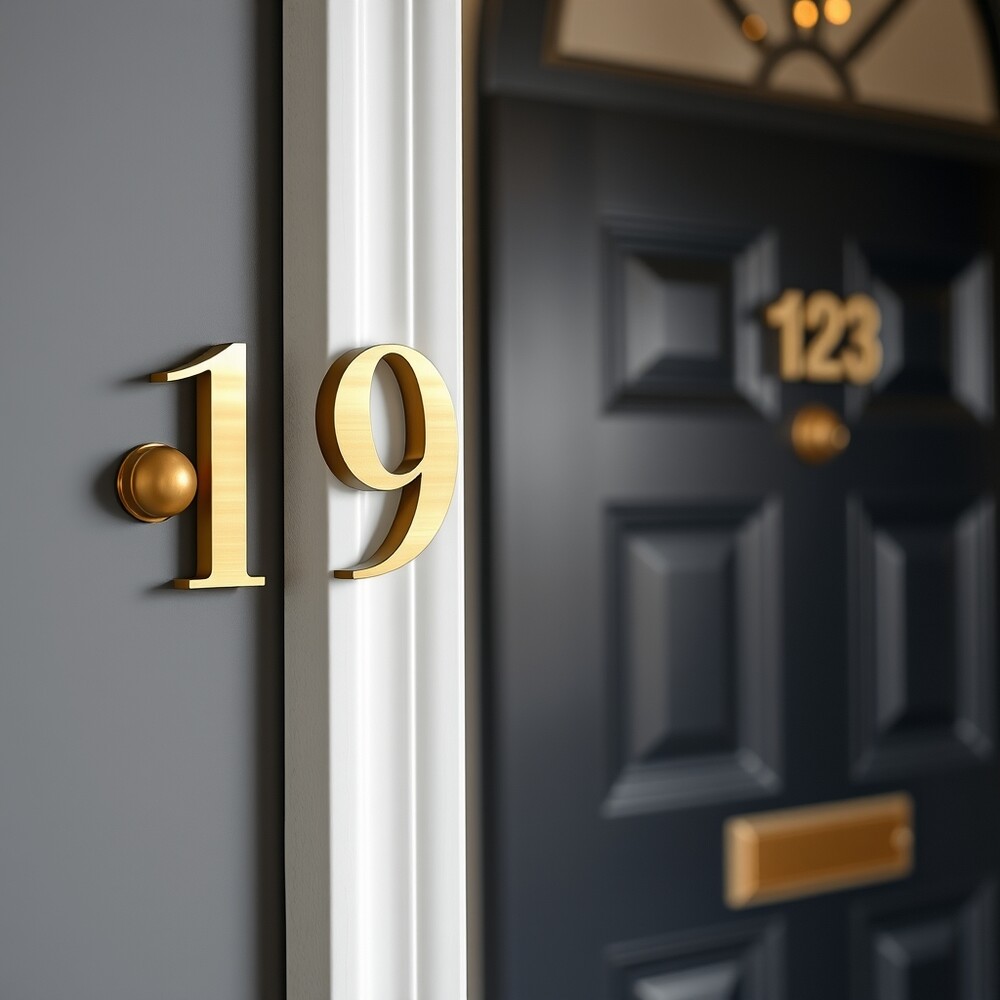 Door Numbers and Letters