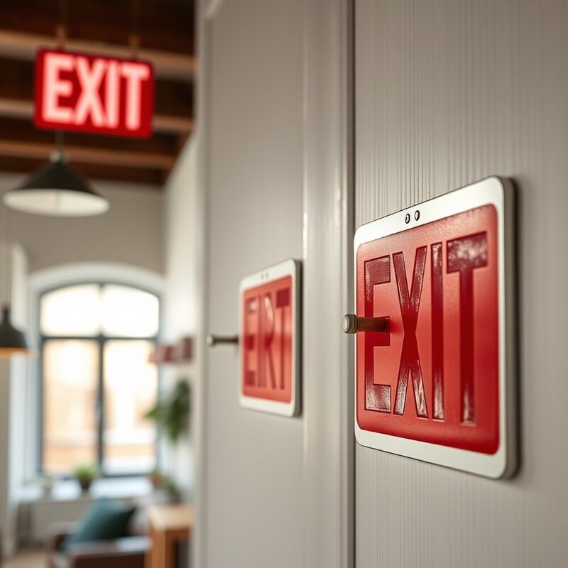 Fire Exit Signs